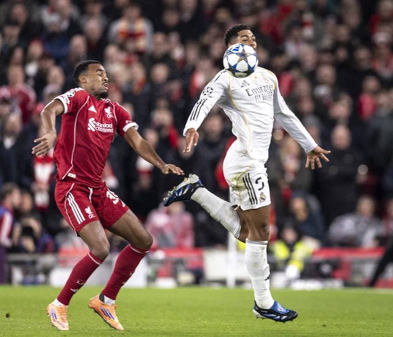 Football. UEFA Champions League. Liverpool - Real Madrid. 04.11.2025