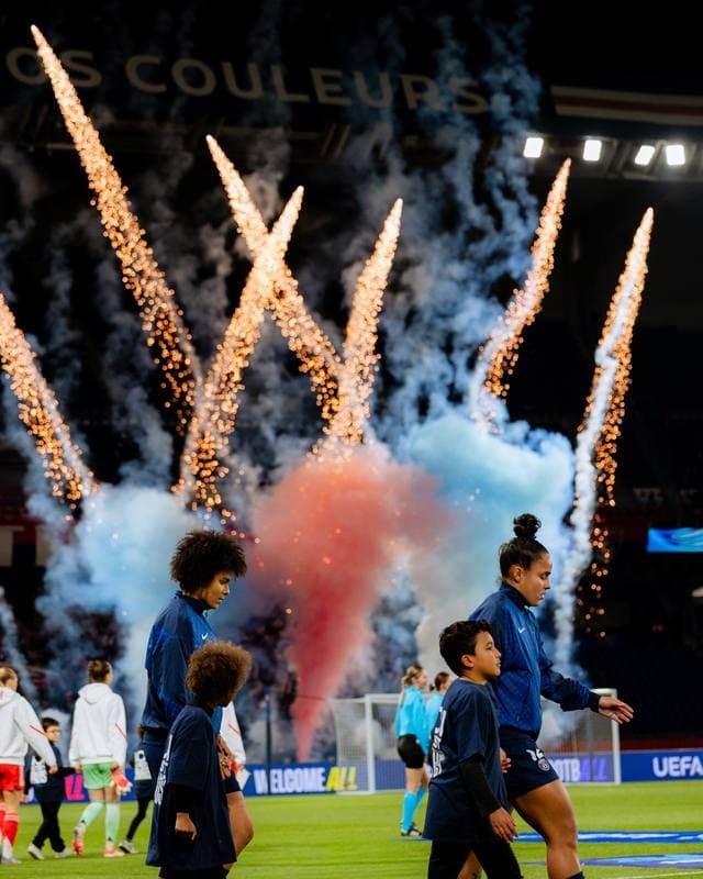Football. UEFA Women's Champions League. Paris Saint-Germain - FC Bayern Munich. 16.03.2026