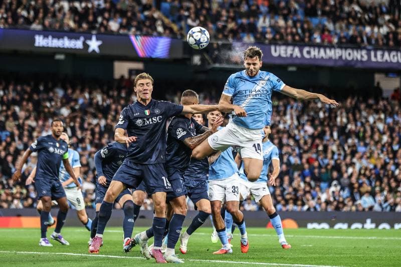 Football. UEFA Champions League. Manchester City - Napoli. 18.09.2025