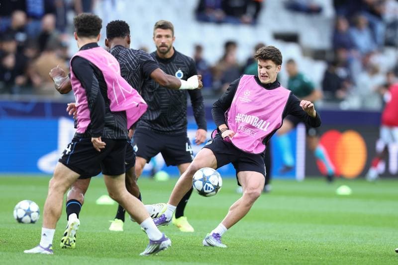 Football. UEFA Champions League. Club Brugge - AS Monaco. 18.09.2025