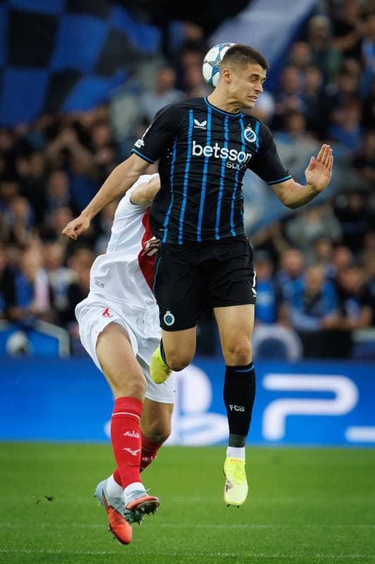 Football. UEFA Champions League. Club Brugge - AS Monaco. 18.09.2025