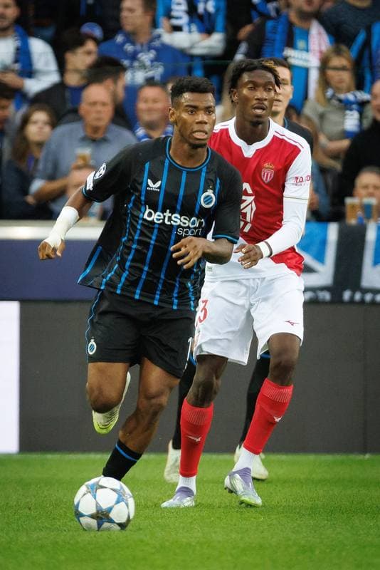 Football. UEFA Champions League. Club Brugge - AS Monaco. 18.09.2025