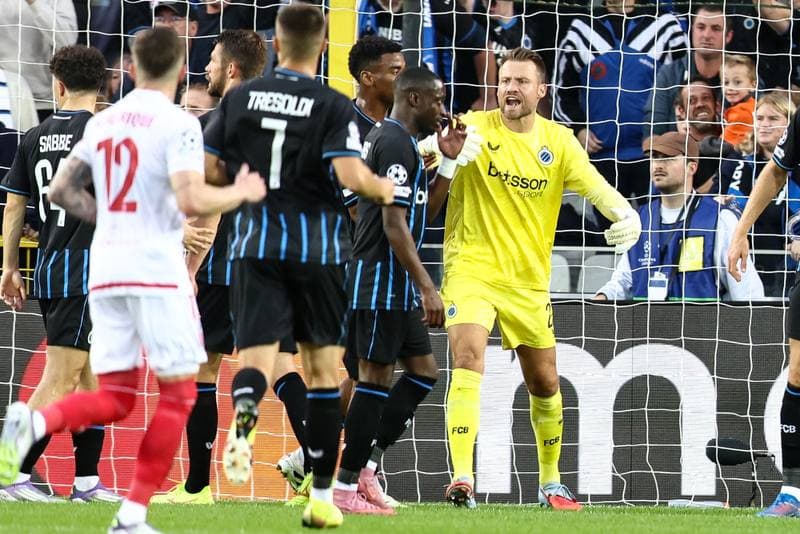 Football. UEFA Champions League. Club Brugge - AS Monaco. 18.09.2025