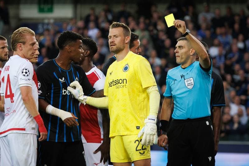 Football. UEFA Champions League. Club Brugge - AS Monaco. 18.09.2025