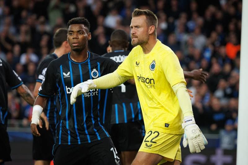 Football. UEFA Champions League. Club Brugge - AS Monaco. 18.09.2025