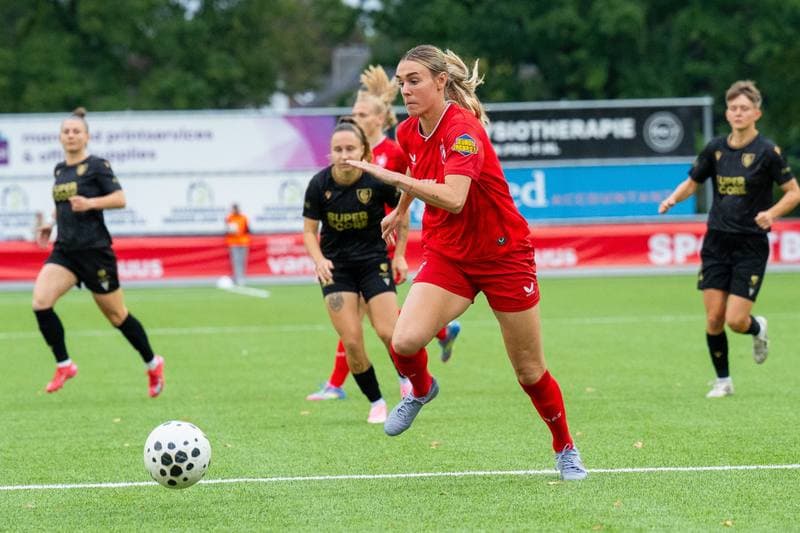 Football. UEFA Women's Champions League. FC Twente - GKS Katowice. 18.09.2025