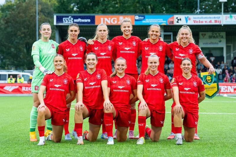 Football. UEFA Women's Champions League. FC Twente - GKS Katowice. 18.09.2025