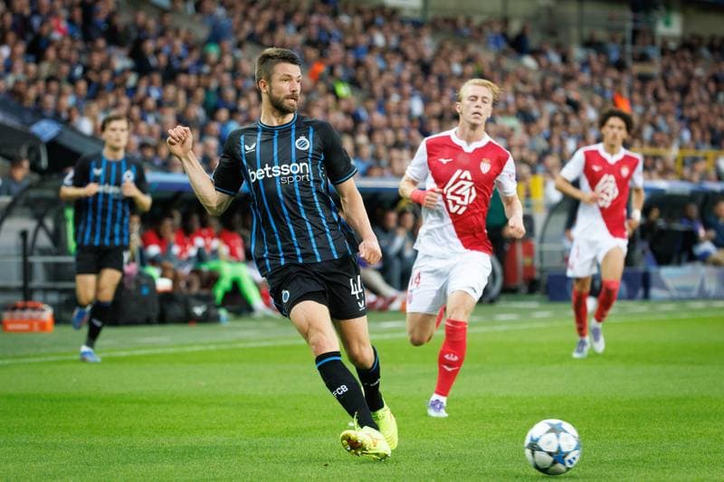 Football. UEFA Champions League. Club Brugge - AS Monaco. 18.09.2025