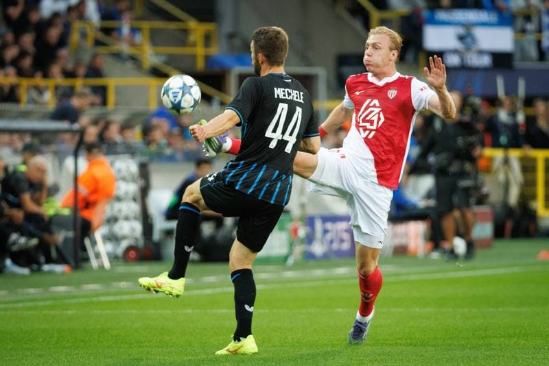 Football. UEFA Champions League. Club Brugge - AS Monaco. 18.09.2025