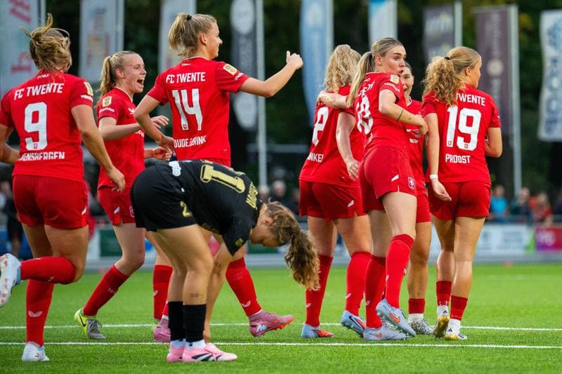 Football. UEFA Women's Champions League. FC Twente - GKS Katowice. 18.09.2025