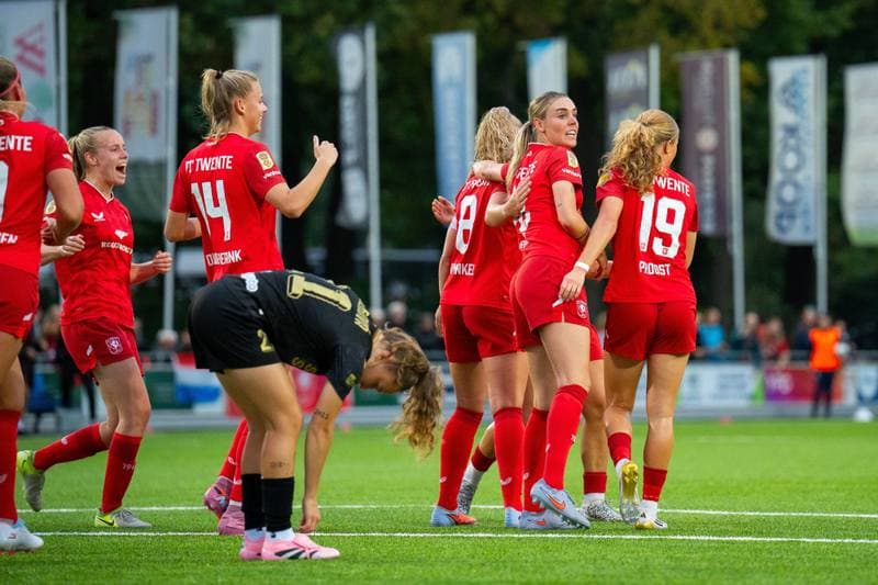 Football. UEFA Women's Champions League. FC Twente - GKS Katowice. 18.09.2025