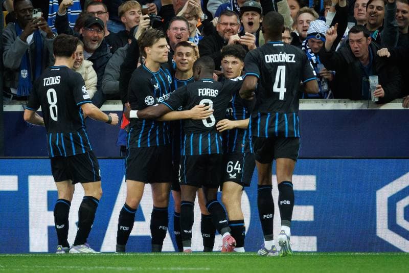 Football. UEFA Champions League. Club Brugge - AS Monaco. 18.09.2025