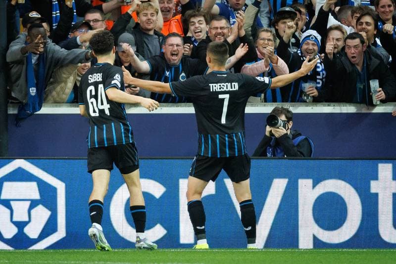 Football. UEFA Champions League. Club Brugge - AS Monaco. 18.09.2025