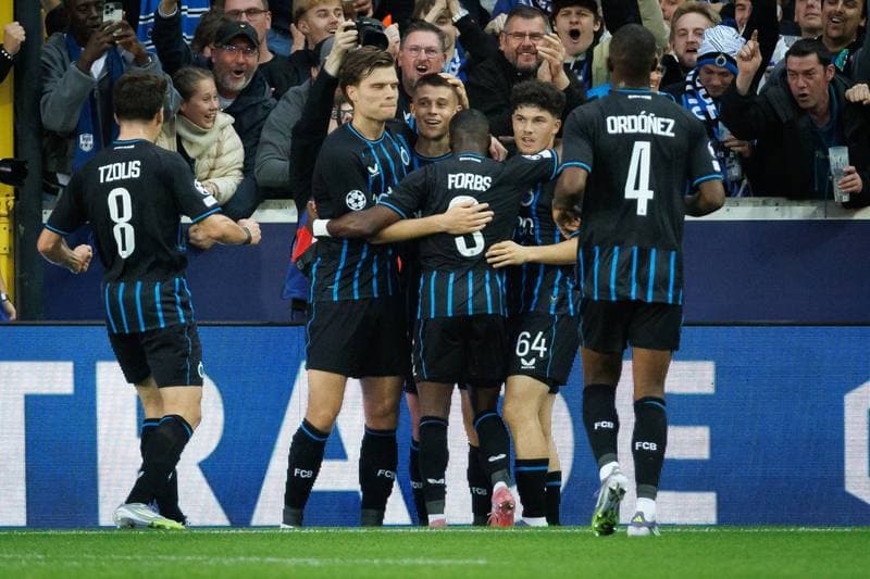 Football. UEFA Champions League. Club Brugge - AS Monaco. 18.09.2025