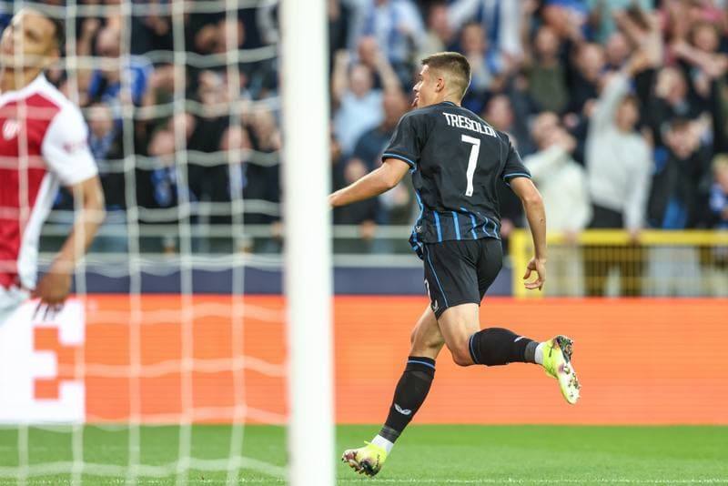 Football. UEFA Champions League. Club Brugge - AS Monaco. 18.09.2025