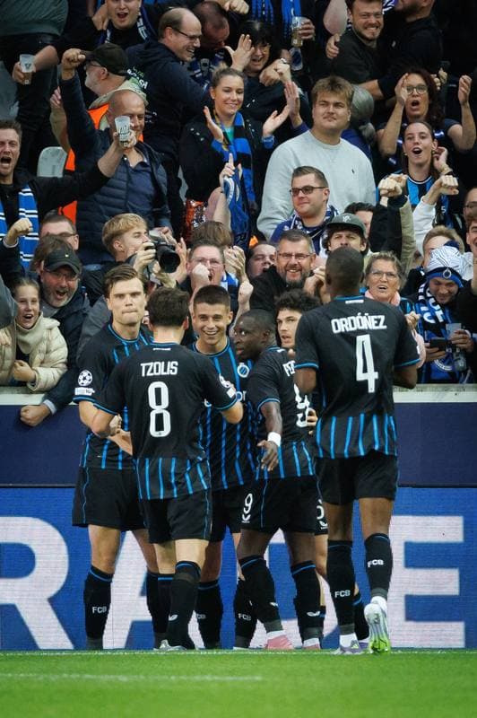 Football. UEFA Champions League. Club Brugge - AS Monaco. 18.09.2025