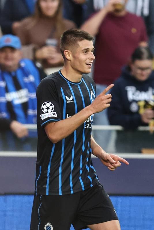 Football. UEFA Champions League. Club Brugge - AS Monaco. 18.09.2025