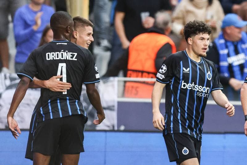 Football. UEFA Champions League. Club Brugge - AS Monaco. 18.09.2025