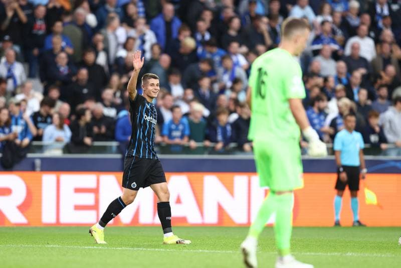 Football. UEFA Champions League. Club Brugge - AS Monaco. 18.09.2025