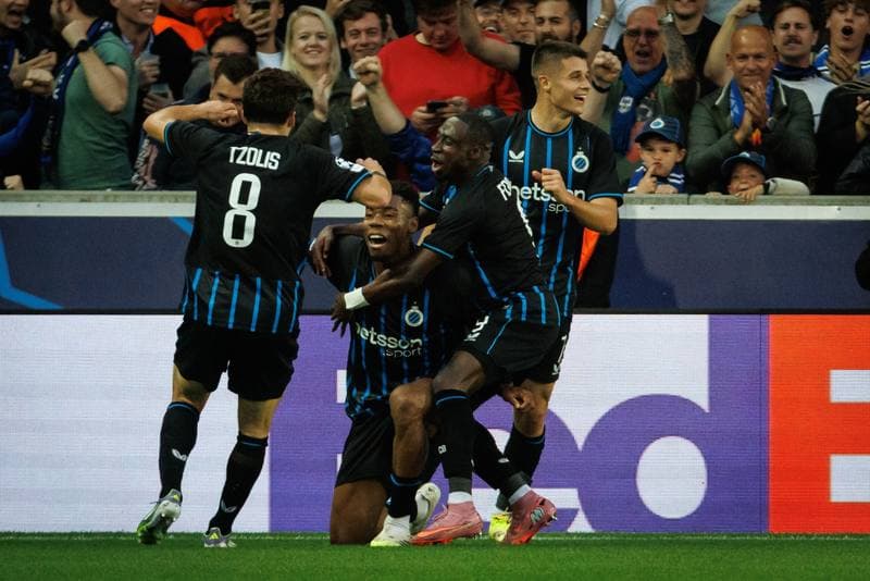 Football. UEFA Champions League. Club Brugge - AS Monaco. 18.09.2025