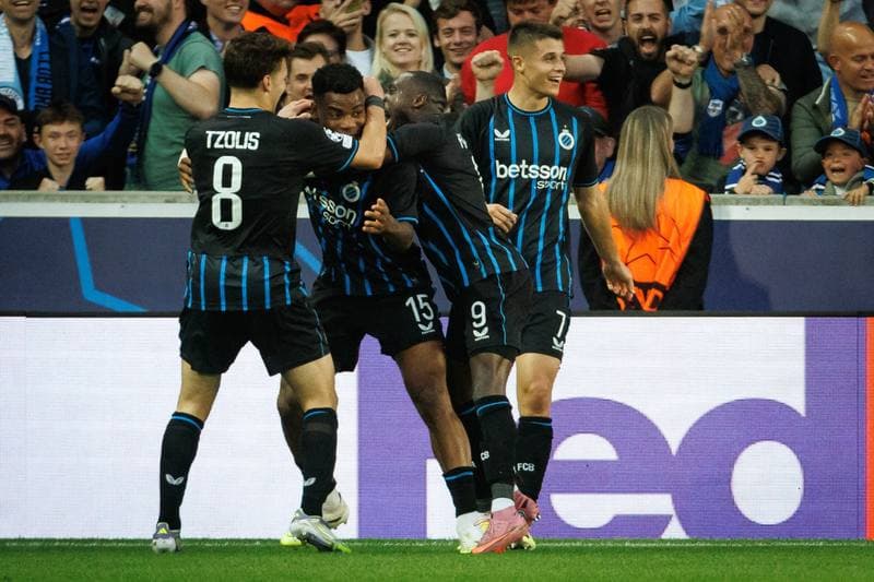 Football. UEFA Champions League. Club Brugge - AS Monaco. 18.09.2025
