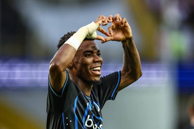 Football. UEFA Champions League. Club Brugge - AS Monaco. 18.09.2025