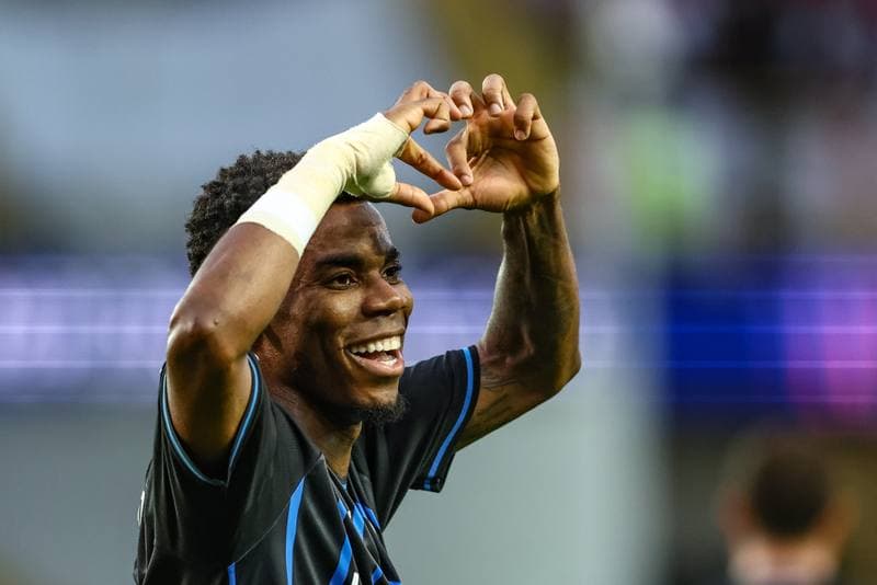 Football. UEFA Champions League. Club Brugge - AS Monaco. 18.09.2025