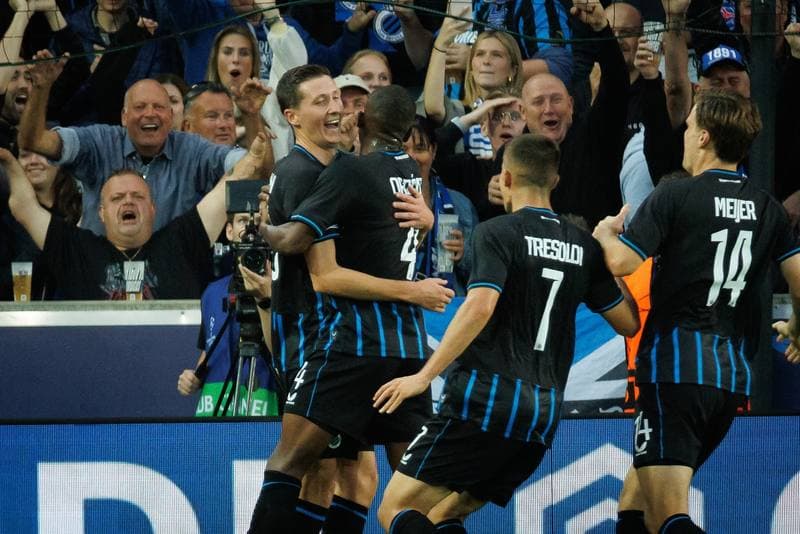 Football. UEFA Champions League. Club Brugge - AS Monaco. 18.09.2025