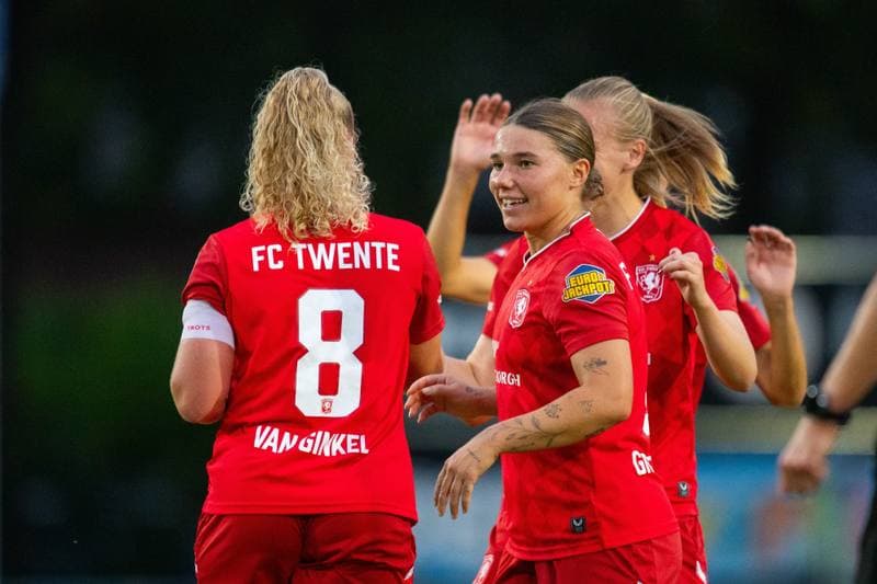 Football. UEFA Women's Champions League. FC Twente - GKS Katowice. 18.09.2025