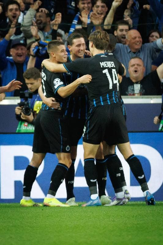 Football. UEFA Champions League. Club Brugge - AS Monaco. 18.09.2025