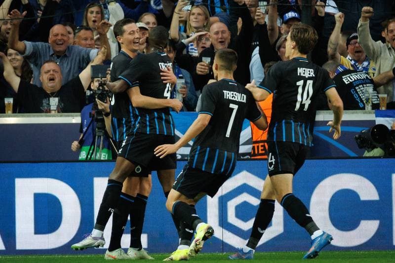 Football. UEFA Champions League. Club Brugge - AS Monaco. 18.09.2025
