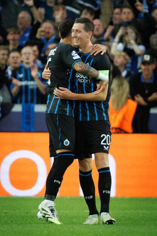 Football. UEFA Champions League. Club Brugge - AS Monaco. 18.09.2025