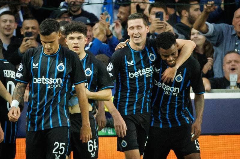 Football. UEFA Champions League. Club Brugge - AS Monaco. 18.09.2025