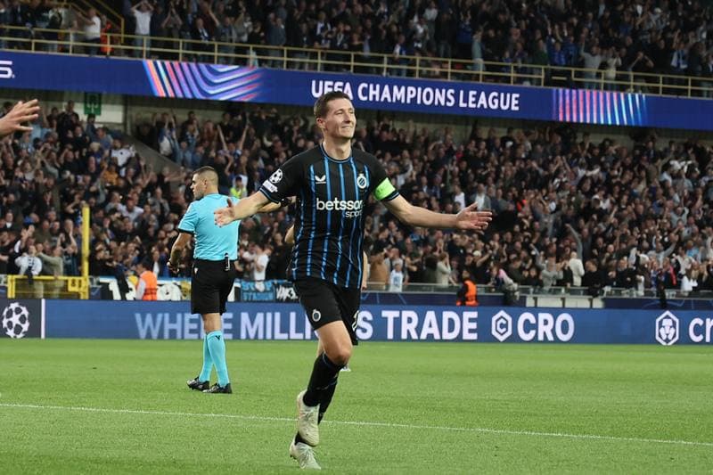 Football. UEFA Champions League. Club Brugge - AS Monaco. 18.09.2025