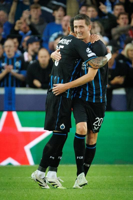 Football. UEFA Champions League. Club Brugge - AS Monaco. 18.09.2025