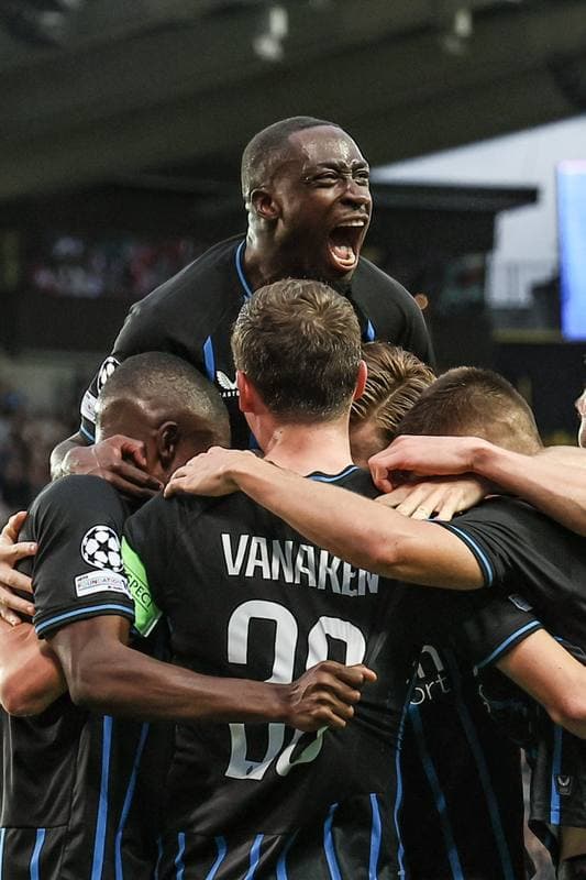 Football. UEFA Champions League. Club Brugge - AS Monaco. 18.09.2025