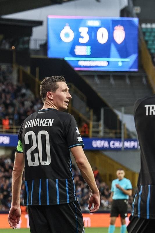 Football. UEFA Champions League. Club Brugge - AS Monaco. 18.09.2025