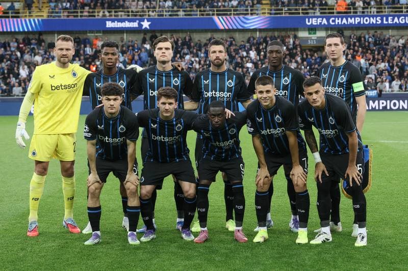 Football. UEFA Champions League. Club Brugge - AS Monaco. 18.09.2025