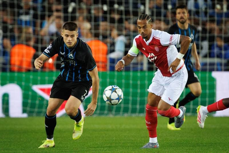 Football. UEFA Champions League. Club Brugge - AS Monaco. 18.09.2025