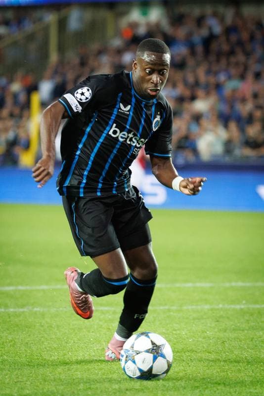 Football. UEFA Champions League. Club Brugge - AS Monaco. 18.09.2025