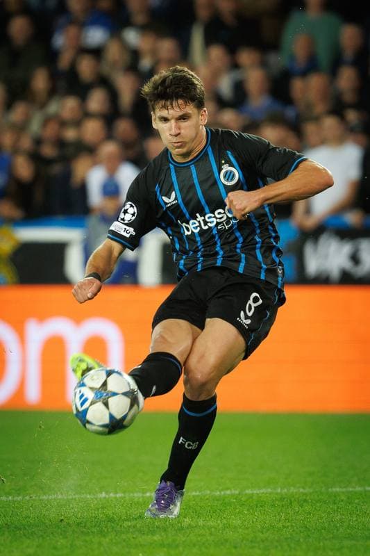 Football. UEFA Champions League. Club Brugge - AS Monaco. 18.09.2025