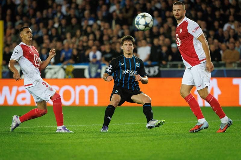Football. UEFA Champions League. Club Brugge - AS Monaco. 18.09.2025