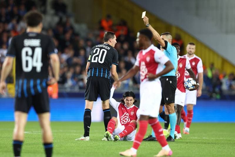 Football. UEFA Champions League. Club Brugge - AS Monaco. 18.09.2025