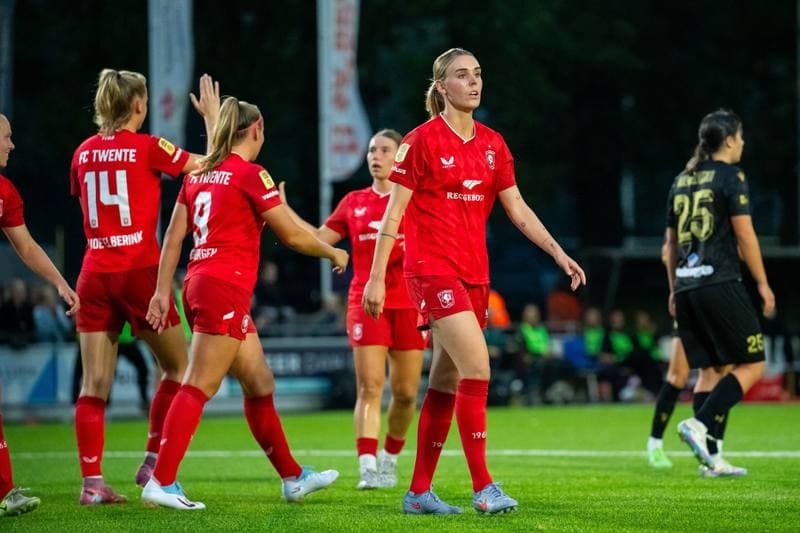Football. UEFA Women's Champions League. FC Twente - GKS Katowice. 18.09.2025