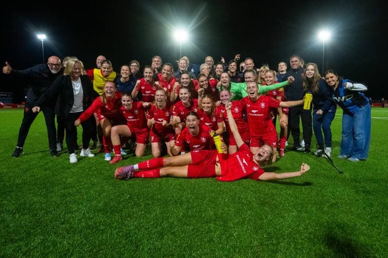 Football. UEFA Women's Champions League. FC Twente - GKS Katowice. 18.09.2025
