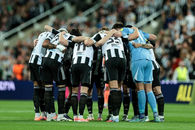 Football. UEFA Champions League. Newcastle United - Barcelona. 18.09.2025