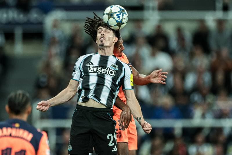 Football. UEFA Champions League. Newcastle United - Barcelona. 18.09.2025