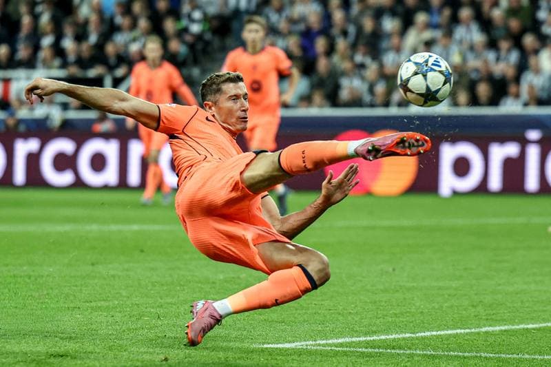 Football. UEFA Champions League. Newcastle United - Barcelona. 18.09.2025