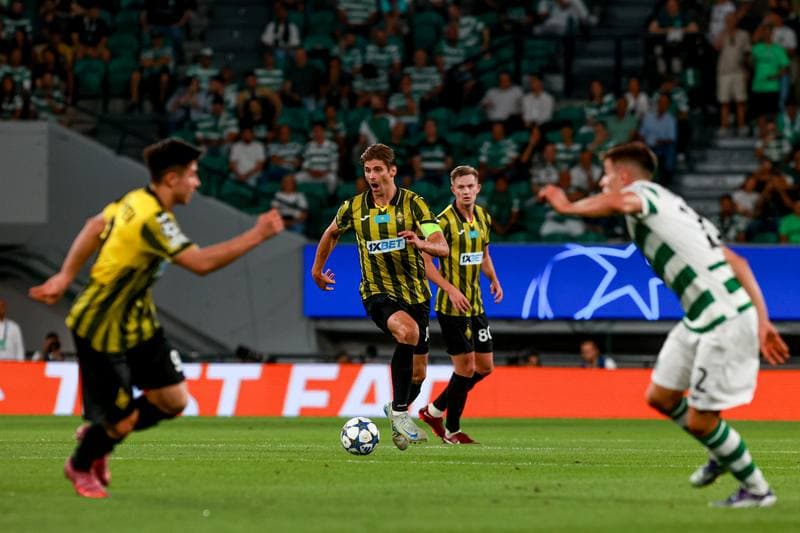 Football. UEFA Champions League. Sporting CP - Kairat Almaty. 16.09.2025