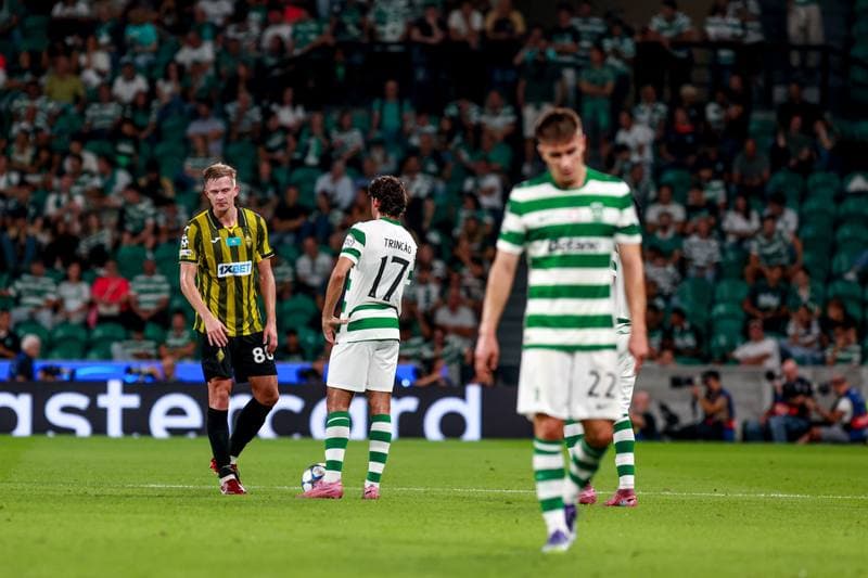 Football. UEFA Champions League. Sporting CP - Kairat Almaty. 16.09.2025